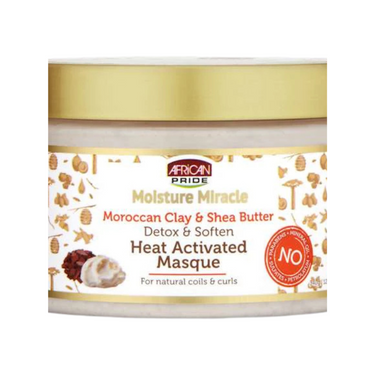African Pride Moisture Miracle Heat Activated Masque – 12 oz - ANNS BEAUTY SUPPLY